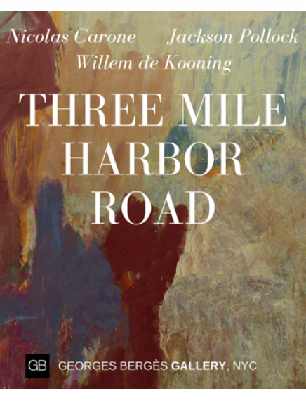 Three Mile Harbor Road - Nicolas Carone/Jackson Pollock/William de Kooning